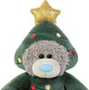 Me to You Tatty Teddy Dressed As Christmas Tree 13cm-High Bear On Gift Plinth Official Collection