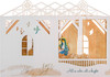 Traditional 3D Pop-Up All is Calm Nativity Scene Design Christmas Card