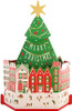 Town Square Tree Design Pop Up 3D Christmas Card