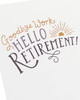 Sunshine Design Happy Retirement Congratulations Card