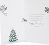 Snowy Village with Postbox Mum & Dad Christmas Card