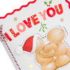 Forever Friends Mistletoe Kiss Design Luxury Boxed One I Love Christmas Card