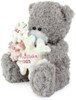 Me to You Tatty Teddy Bear Holding Hugs & Kisses Snowflakes, 21cm High Official Collection