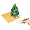 Season’s Tree of Light Christmas Pop Up Card