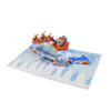 Santa’s Sleigh Ride A Magical Christmas Pop Up Card