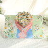 Daisy Bouquet 3D Pop Up Greeting Card - Mother's Day Birthday Anniversary