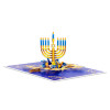 Festival of Lights 3D Hanukkah Pop Up Card