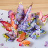 Blue Butterfly and Flowers 3D Pop Up Greeting Card - Birthday Mother Anniversary Valentine's Day