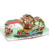 Santa’s Wreath of Joy 3D Pop Up Christmas Card