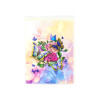 Flutter Bloom 3D Butterfly & Rose Pop Up Greeting Card - Birthday Mother Anniversary Valentine's Day