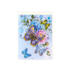 Colorful Whispers Butterfly & Flower 3D Pop Up Greeting Card - Birthday Mother Anniversary Valentine's Day