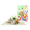 Bright Wings Butterfly 3D Pop Up Greeting Card - Birthday Mother Anniversary Valentine's Day