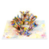 Wings of Sunshine Floral Butterfly 3D Pop Up Greeting Card