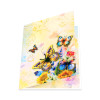 Wings of Sunshine Floral Butterfly 3D Pop Up Greeting Card - Birthday Mother Anniversary Valentine's Day