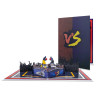 Fight & Fury 3D Pop Up Boxing Greeting Card - Birthday Anniversary Holidays Event