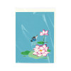 Floating Grace Pink Lotus 3D Pop Up Greeting Card - Birthday Mother Anniversary Valentine's Day