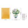 Garden Grace Daisies & Butterflies 3D Pop Up Floral Vase Card