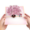 Lovebirds in Romantic Tree Scene 3D Pop Up Greeting Card - Anniversary Valentine's Day