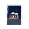 Birthday Train Adventure German Pop Up Greeting Card with Gift Pockets