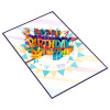 Flamingo Fiesta 3D Pop Up Birthday Card