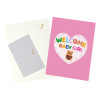 Bundle of Joy Welcome Baby Girl 3D Pop Up Greeting Card