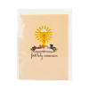 Religious Symbols & Floral First 3D Pop Up Holy Communion Card