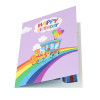 Party on Track 3D Pop Up Train Birthday Card