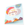 Balloon Bliss Sprinkle Joy 3D Birthday Pop Up Card