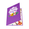 Bloom & Cheer 3D Birthday Basket Pop Up Greeting Card