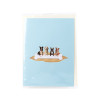 Sofa Snuggles Cozy Dog Scene 3D Pop Up Greeting Card