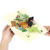 Vacation Mode Travel 3D Pop Up Greeting Card