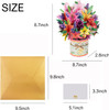 A Burst of Spring Tulip Bouquet 3D Pop Up Greeting Card