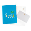Beach Bliss 3D Summer Pop Up Greeting Card