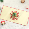 Festive Tree Season’s Elegance 3D Pop Up Christmas Card