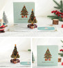 Classic Xmas Tree Holiday Elegance 3D Pop Up Christmas Card
