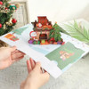 Jolly Santa & Fireplace Wonderland Pop Up Christmas Card