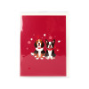 Two Puppy Dogs 3D Pop Up Greeting Card