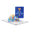 Bright Traditions Hanukkah Celebration 3D Pop Up Greeting Card