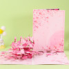 A Blooming Wish in Cherry Pink 3D Pop Up Greeting Card - Birthday Mother's Day