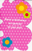 Birthday Girl Colourful Juvenile Design Card