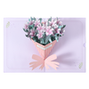 Elegant Lily Bouquet 3D Pop Up Greeting Card - Wedding Birthday Mother's Day Anniversary