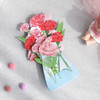 Blooming Tulip Wishes 3D Pop Up Greeting Card- Valentine's Birthday Anniversary