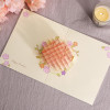 Orange Crystal Cake 3D Pop Up Birthday Card