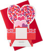 Hearts Scene Design 3D Pop Up Musical Light Up Valentine's Card