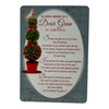 In Loving Memory of a Dear Gran Christmas Graveside Keepsake Card