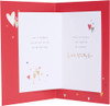 Hearts and Leaves Design Husband Valentine's Day Card