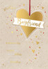 Big Heart Boyfriend Luxury Handmade Valentine's Day Card