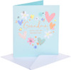Hearts and Florals Design Grandma Mother's Day Card