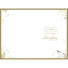 Heart Design 50th Golden Wedding Anniversary Card