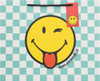 Smiley Checked Design Large Landscape Gift Bag Birthdays, Thank You Any Occasion